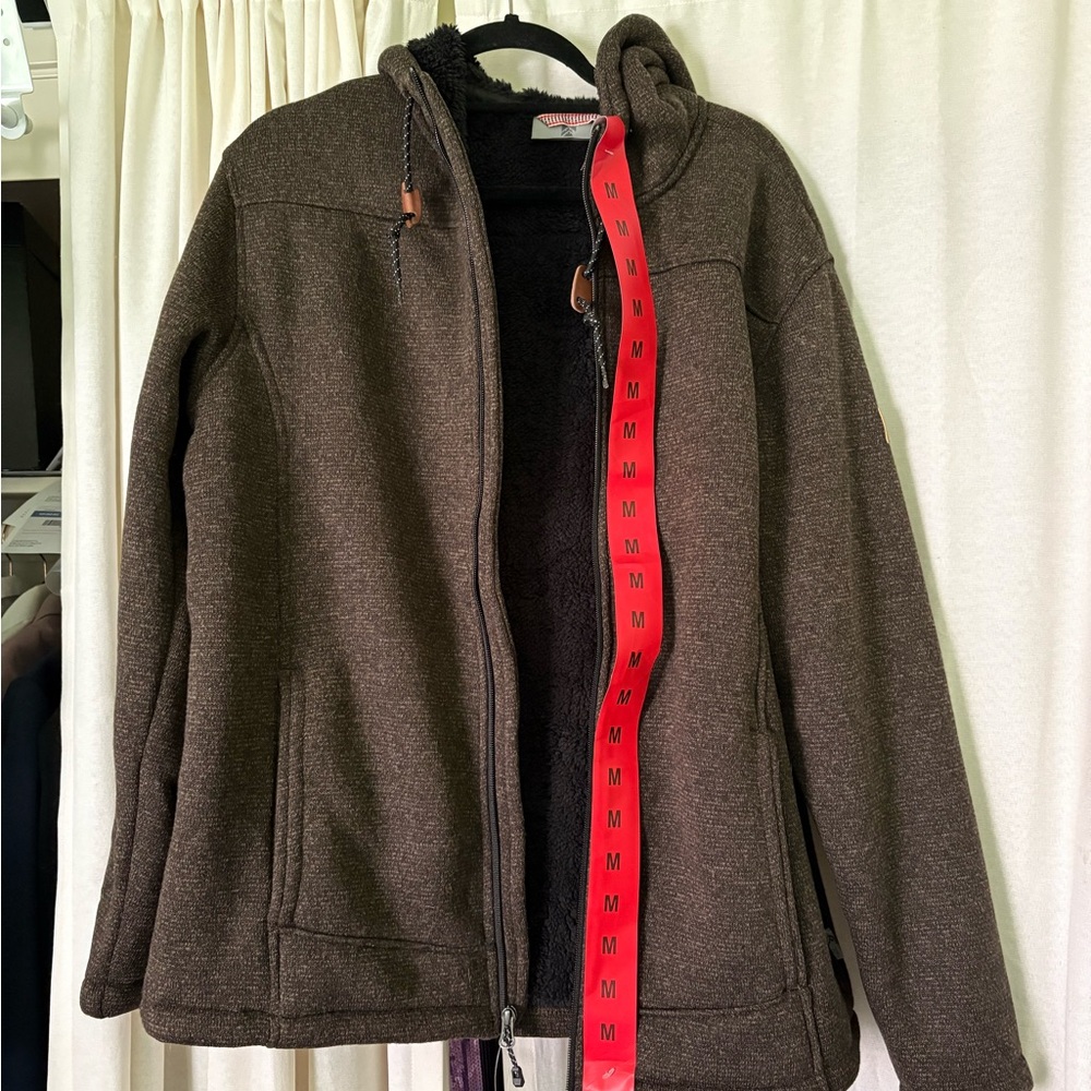Brand New- Brown Fleece Jacket